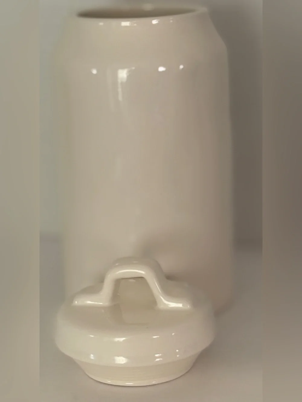 Rae Dunn Artisan Collection by Magenta “SHARE” Ceramic Canister with Suction Lid